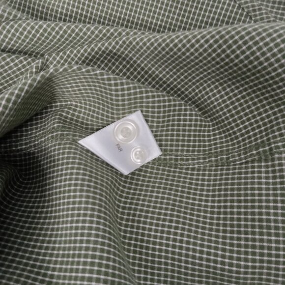 DOCKERS Mens Green Button Down Long Sleeve Shirt Size Medium - Picture 8 of 8